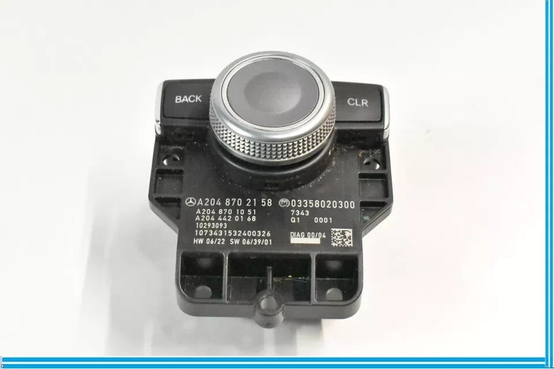 08-12 Mercedes W204 C350 GLK350 Console Command Controller Knob Multi Switch OEM