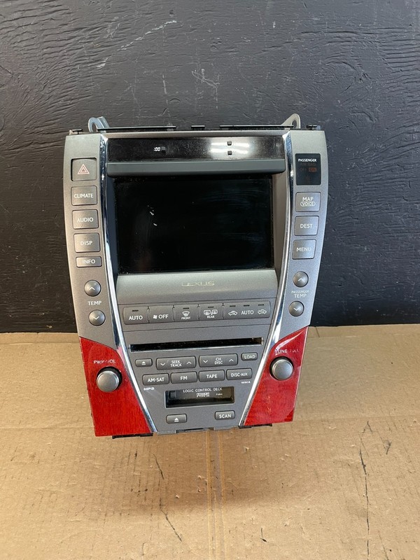 2007 2008 2009 Lexus ES350 Screen Radio AM-FM CD Tuner Head Unit OEM AC4878 DG