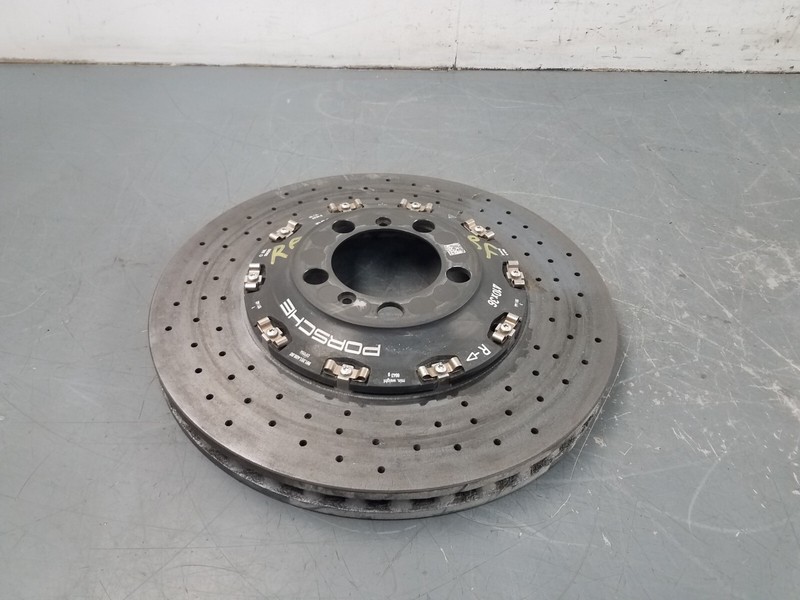 2014 Porsche 911 GT3 991.1 Right Front PCCB Ceramic Brake Rotor - ** #3456 A4