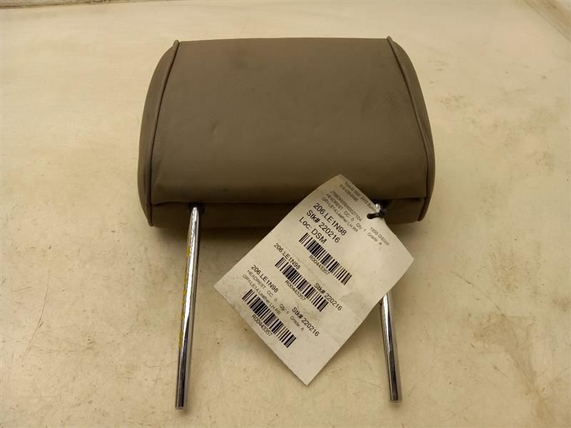 1998 LEXUS GS300 DRIVER SIDE REAR LEATHER HEADREST ASSEMBLY