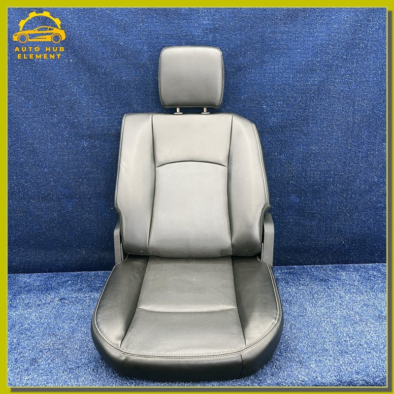 2013-2018 RAM 1500 LARAMIE REAR LEFT SEAT ASSEMBLY BLACK LEATHER OEM