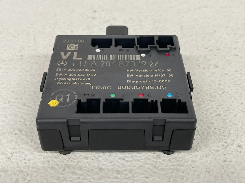 ⭐08-18 MERCEDES BENZ C300 C350 FRONT LEFT SIDE DOOR CONTROL MODULE OEM LOT2320