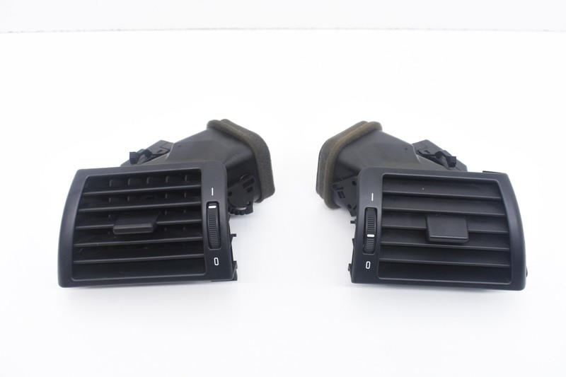2003 BMW E46 330ci Front Left Right Dash Air Vents Pair Black OEM KW90