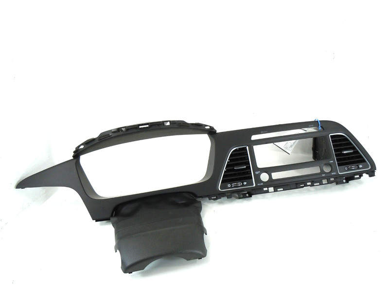 2017 17 Hyundai Sonata Dashboard Cluster Radio Trim Surround W/ Air Vents OEM