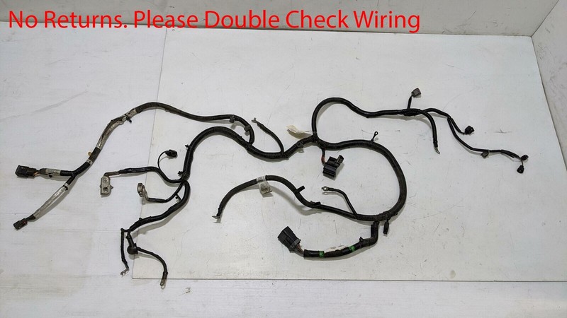 Battery Positive Negative Cable Harness 2017 Lincoln Continental GD9T-14A280-AE
