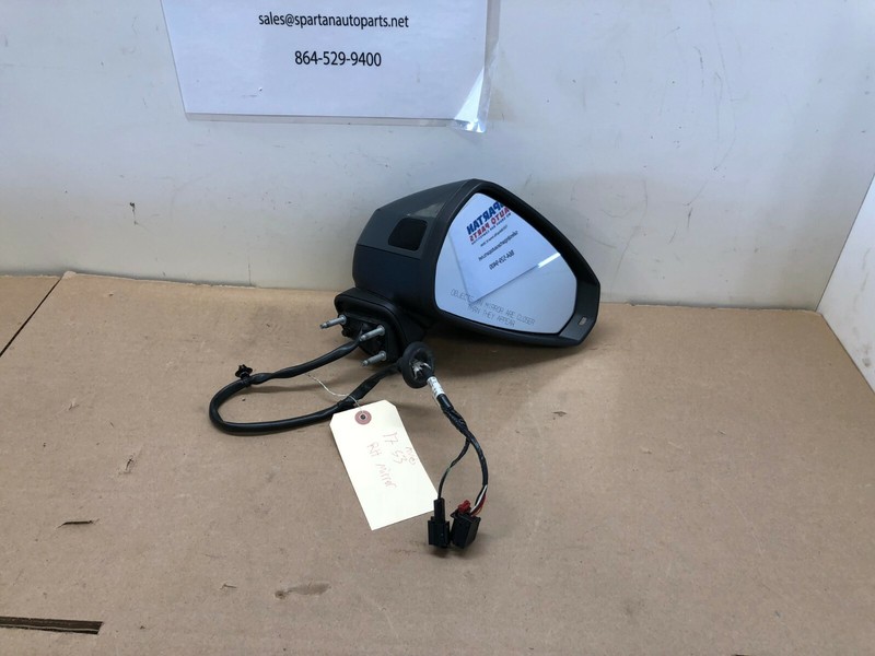 2015-2017 AUDI S3 FRONT RIGHT PASSENGER SIDE REAR VIEW MIRROR POWER FOLDING OEM