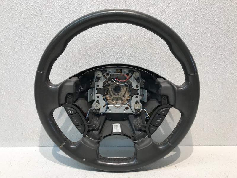 02-03 JAGUAR X TYPE STEERING WHEEL OEM Dark Gray