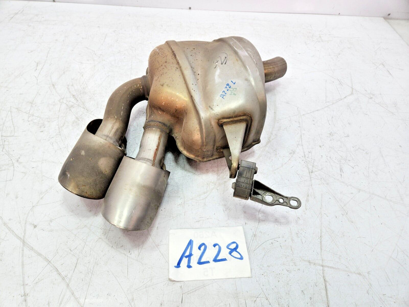 ✅ 2015-2018 OEM Porsche Macan S 95B 3.0L Rear Driver Left Muffler Tip Exhaust