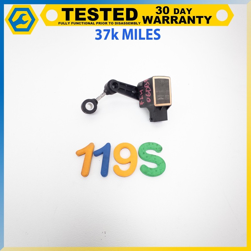 05-17 ASTON MARTIN DB9 DBS VANTAGE FRONT LEFT SUSPENSION LEVEL SENSOR OEM