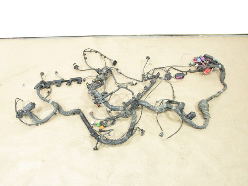 14-16 Audi R8 V10 2015 5.2L AWD Engine Motor Wire Wiring Harness ;Y2