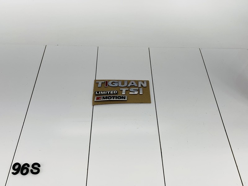 17-18 VOLKSWAGEN TIGUAN LIMITED AWD REAR BACK DOOR LIFTGATE NAMEPLATE SET OEM