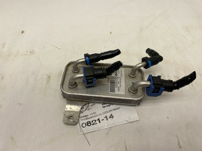 2016-2019 RANGE ROVER SPORT 3.0L DIESEL AUTOMATIC TRANSMISSION OIL COOLER OEM