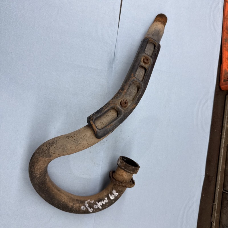 1989 - ? Yamaha Moto 4 250 Exhaust Head Pipe Header Good