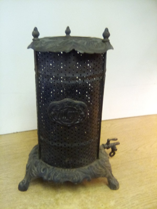 Antique 19th Century Vulcan 256 Cast Iron Gas Heater W.M.Crane & Co. New York