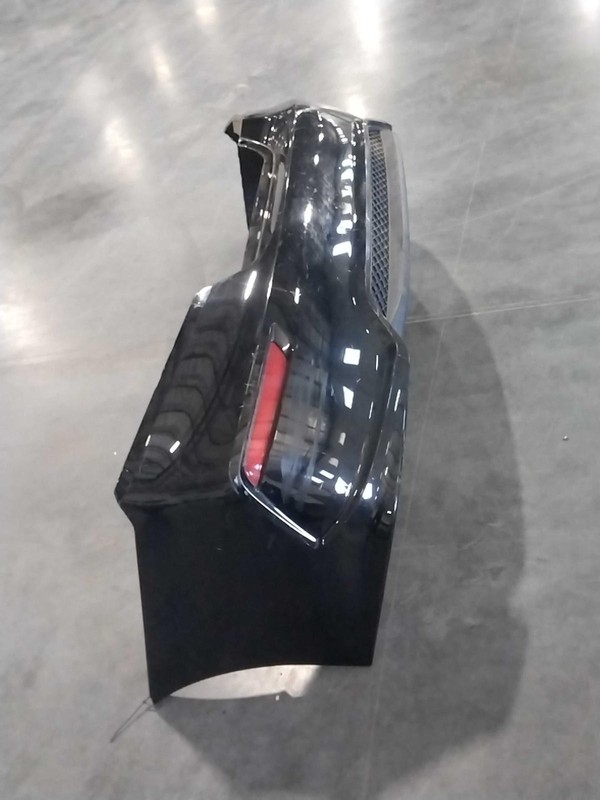 2015 Honda Civic Black Bumper Assembly OEM 71501TS8A50 2DR CPE Used