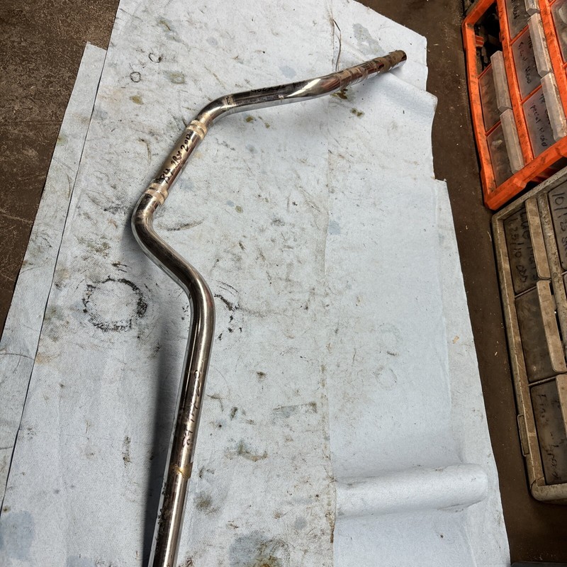 vintage 1984 Honda Fourtrax 200 TRX200 84 Atc chrome, handlebars, straight
