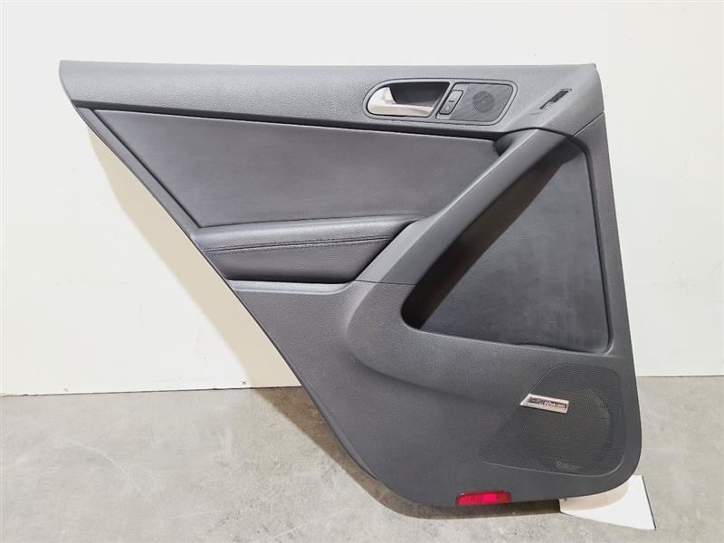 Driver Rear Door Trim Panel Black Fits 2010 Tiguan 563378
