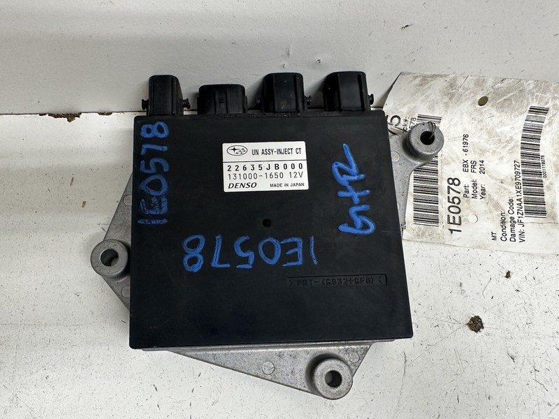 2013-2016 Scion FR-S Fuel Gas Injection Computer Control Module FICM FICU Oem