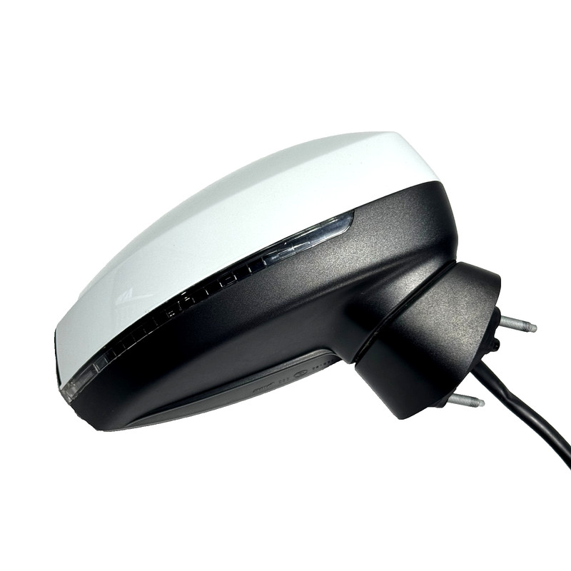 📌 15-20 AUDI A3 RIGHT DOOR SIDE VIEW MIRROR ASSEMBLY WHITE 8V5-857-410-J OEM