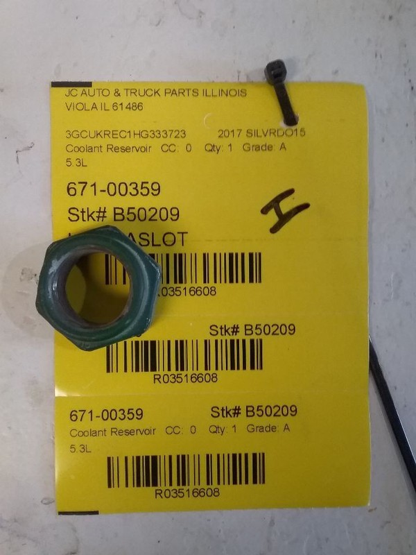 Coolant Reservoir Fits 15-20 ESCALADE 3516608