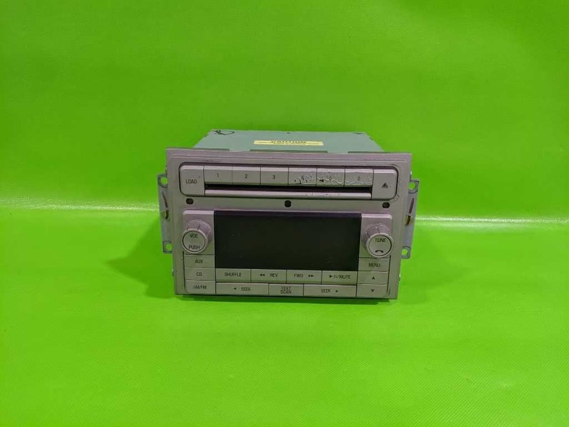 07 LINCOLN MKX FACTORY RADIO RECEVIER AM FM 6 DISC CD OEM 4165-2