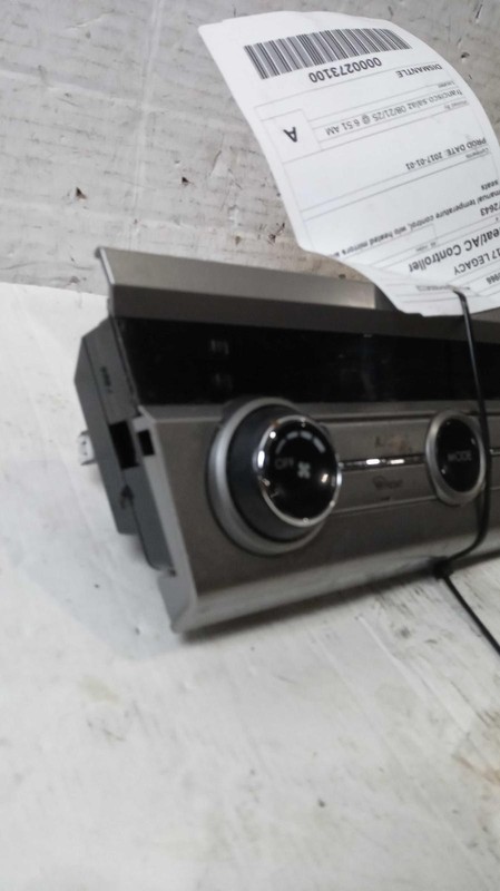 2017 Subaru Legacy A/C Selector Switch OEM 72311AL20A Used 76K Miles Silver