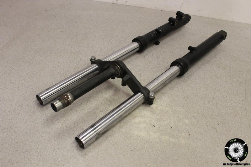 1998 Kawasaki Ninja 250R EX250F FRONT END FORKS SUSPENSION DAMPERS LOWER TREE EX