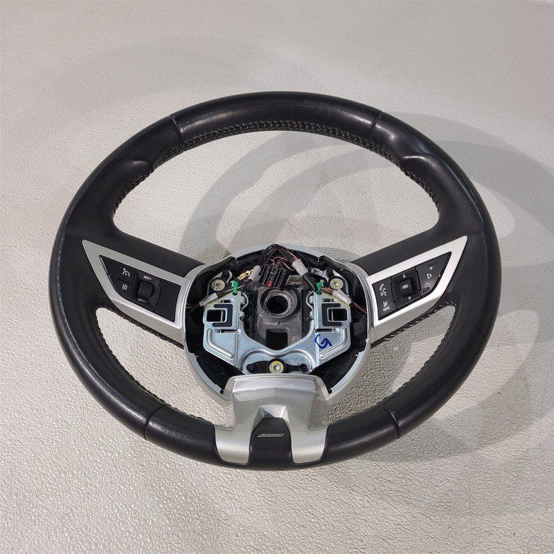 10-11 Camaro Ss Leather Wrapped Oem Steering Wheel Automatic Trans Aa7436