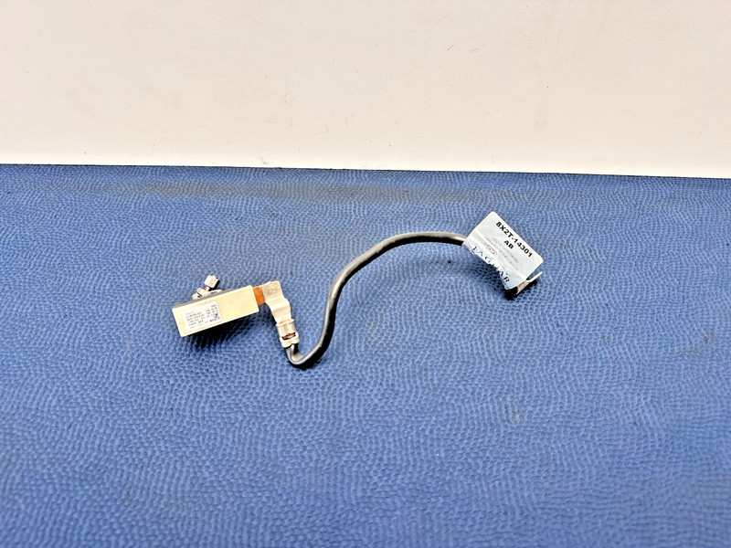 09-11 Jaguar XF XFR Trunk Negative Earth Battery Ground Terminal Cable Fuse OEM