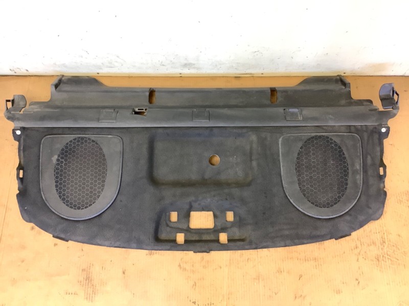 04-08 TSX Tray Rear Speaker Grille Garnish Plate Finish Panel Cover Black OEM