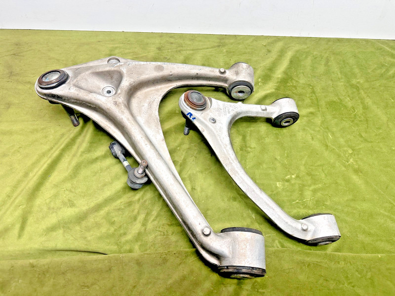 06-10 Saturn Sky Pontiac Solstice Rear Left Lower & Upper Control Arm OEM 69K Mi