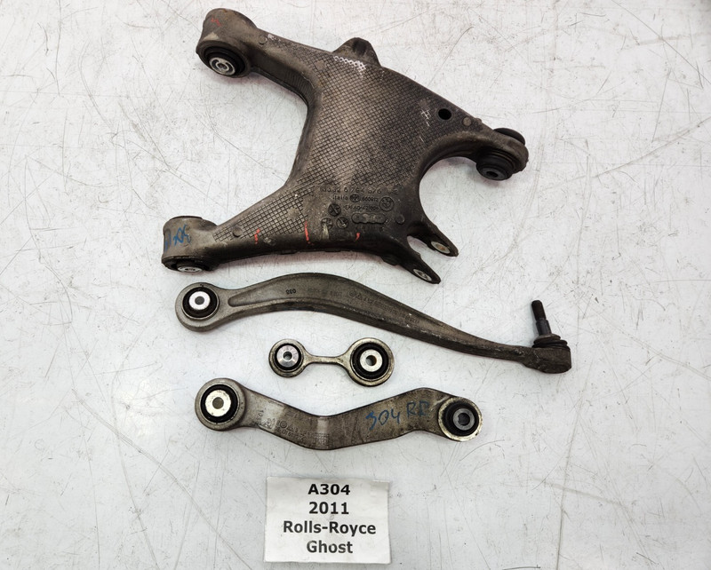 ✅ 2010-2014 OEM Rolls-Royce Ghost RR4 Rear Right Passenger Side Control Arm SET