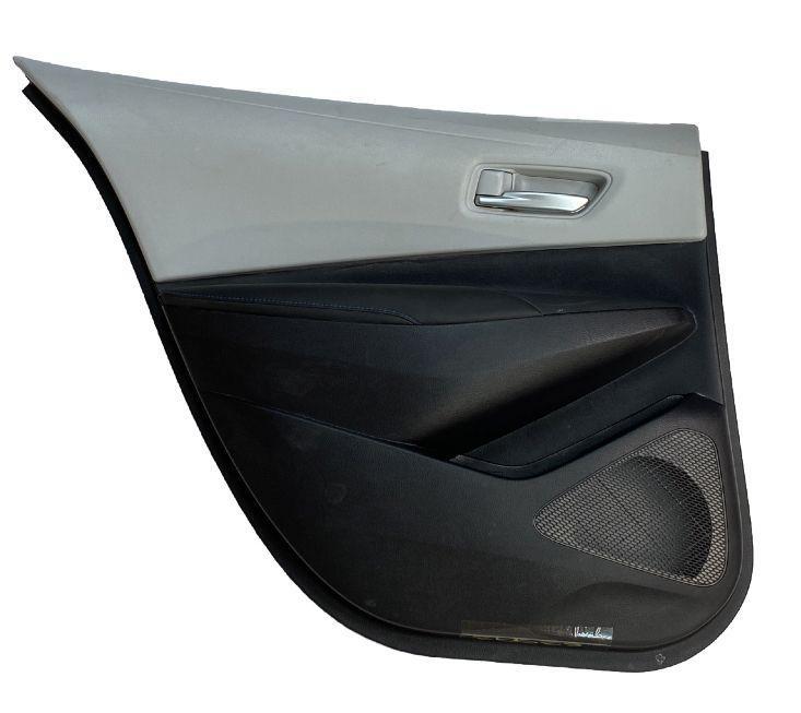 Toyota Corolla door panel trim 2022 rear left side gray blue OEM 676400Z190C1