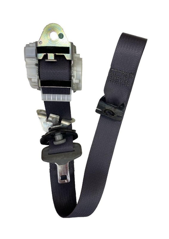 CHEVROLET SILVERADO SEAT BELT REAR RIGHT SIDE RETRACTOR 2017 GRAY OEM 84001819