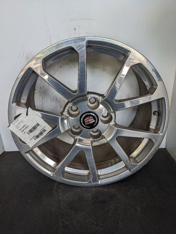 Wheel Sedan 19x9-1/2 10 Spoke Polished Opt Q6P Fits 09-14 CTS 1192384