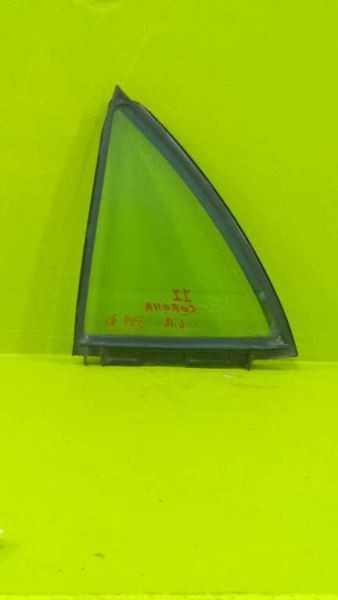 09 10 11 12 13 COROLLA DRIVER LEFT REAR VENT GLASS OEM 3319-30