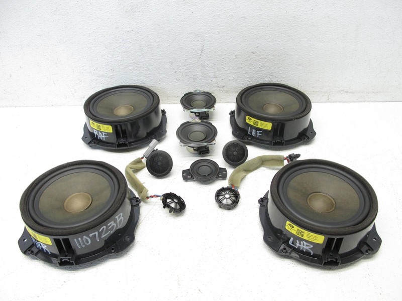 16-23 JAGUAR X260 XF SPEAKER SET LEFT RIGHT FRONT REAR OEM 110723B