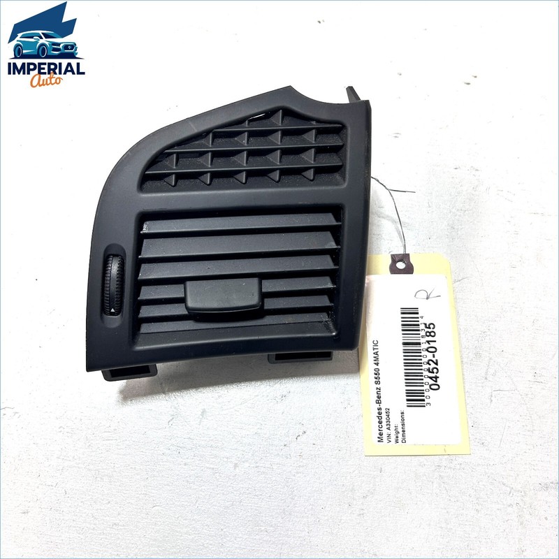 07-13 Mercede S550 CL550 Passenger Side Dashboard Dash AC A/C Air Vent Black OEM