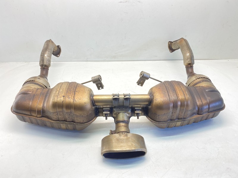2005-2008 Porsche Boxster Rear Muffler Exhaust System Tail Pipe Assembly 52K OEM