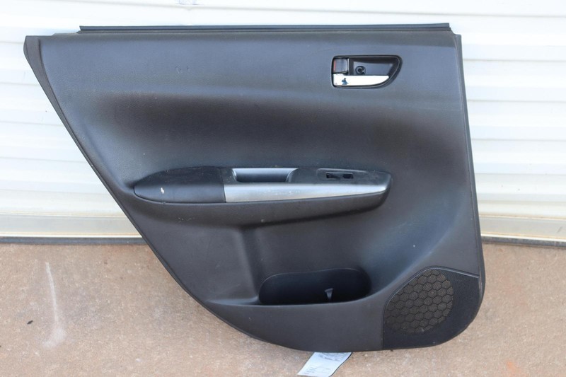 2009-2011 SUBARU IMPREZA REAR LEFT DRIVER SIDE DOOR PANEL TRIM COVER OEM