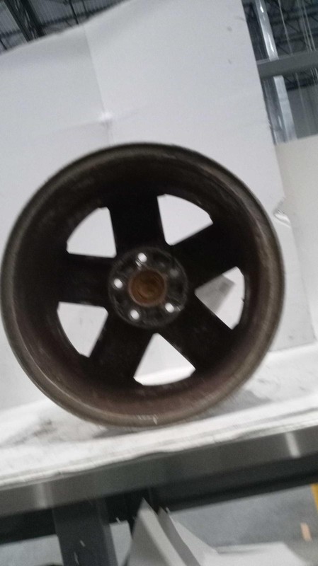 2007 Jeep Wrangler 18 Black OEM Wheel Rim 7.5 Width - Used, 128K Miles