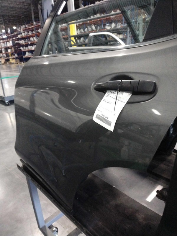 2017 Nissan Rogue Left Rear Door Grey 635813 Used OEM Part 100k Miles