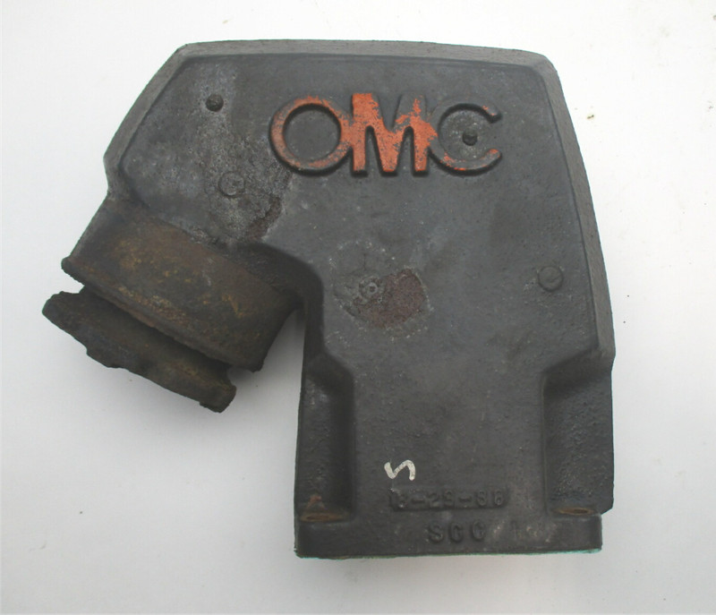 0909863 OMC Cobra Sterndrive Exhaust High Rise Elbow V8 0982680