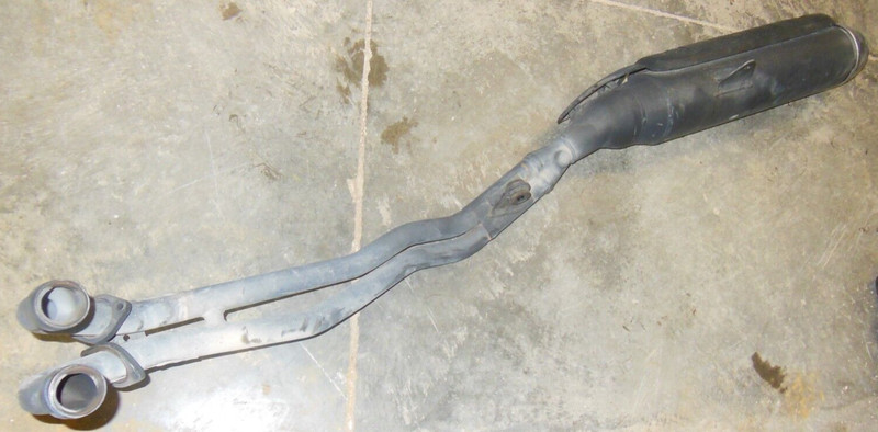 2005 Suzuki AN650 Burgman AN 650 Scooter Exhaust Pipe Header Muffler System 05