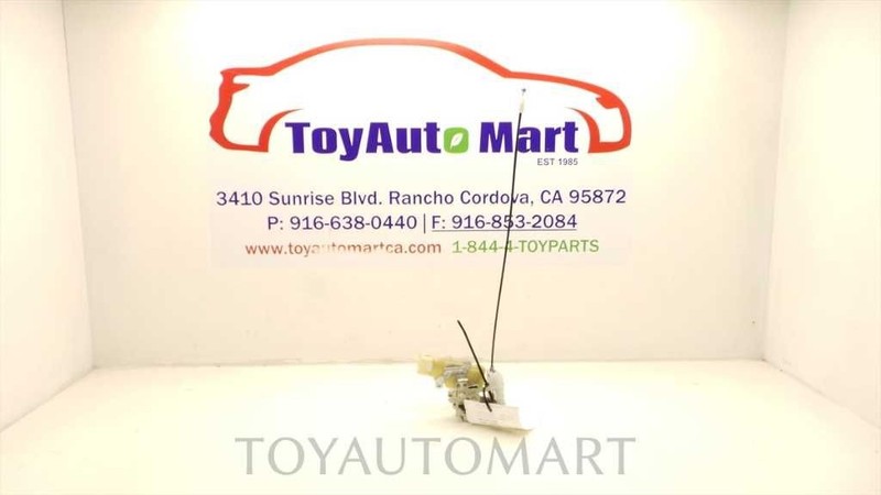 2006 SCION XB PASSENGER SIDE REAR DOOR LOCK ACTUATOR ASSEMBLY