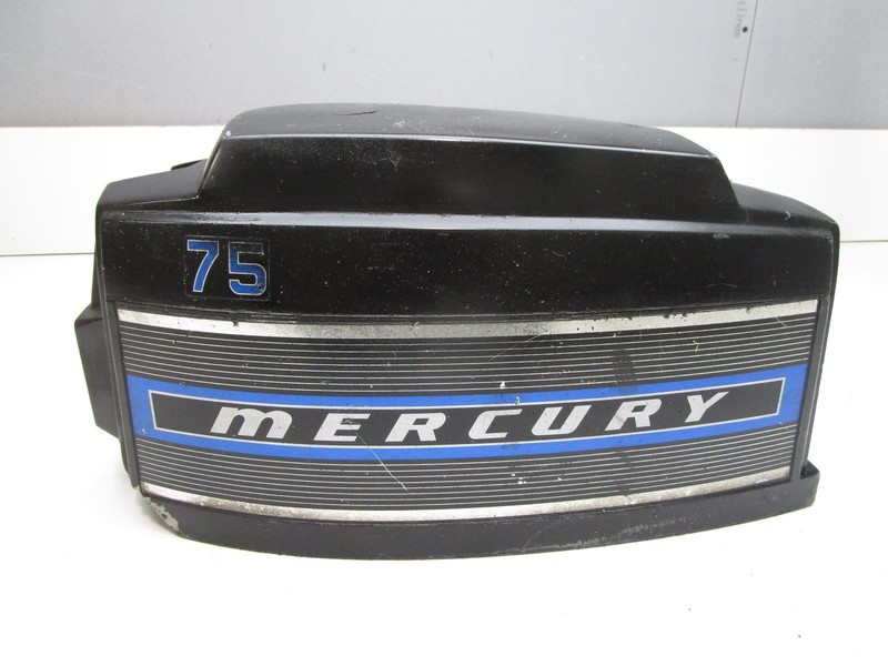 5652A5 Top Engine Cowling Cover for Mercury 75 7.5 9.8 110 Outboard Black