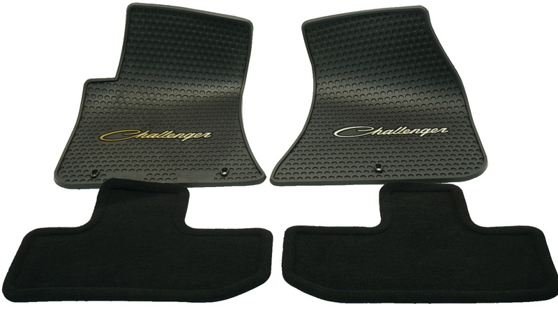 🔅2015-2023 DODGE CHALLENGER OEM. FRONT & REAR- LH & RH- FLOOR MAT CARPET , SET