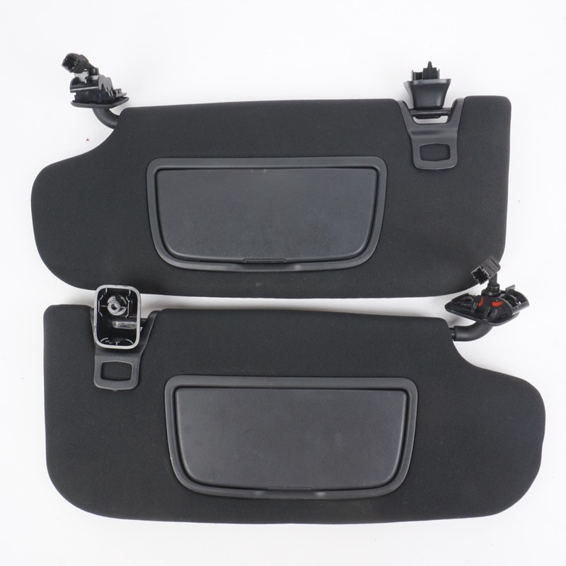 17-20 LINCOLN CONTINENTAL FRONT LH&RH DRIVERSUN VISOR SUNVISOR W/MIRROR SET 2