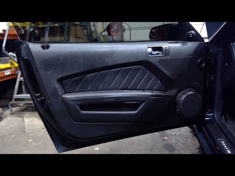 MUSTANG 2012 Driver Left Front Door Trim Panel No Speaker Grille 1660296