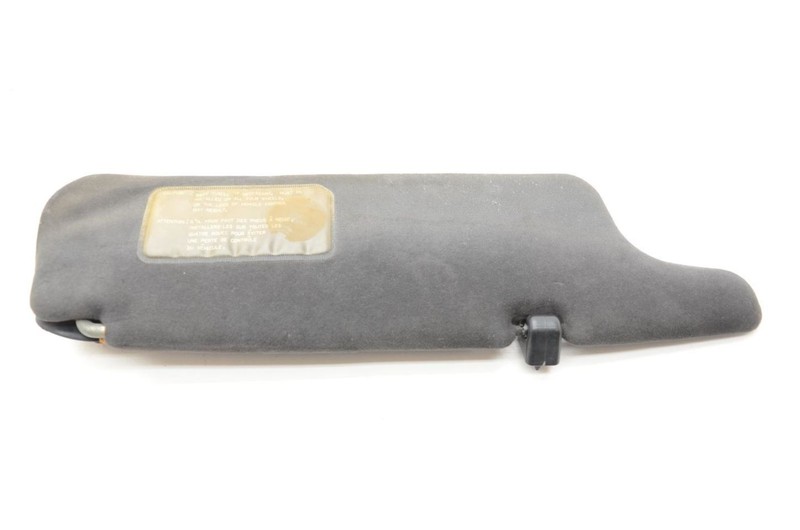 Black Driver Left Side Sun Visor Assembly Fits 87-89 MR2